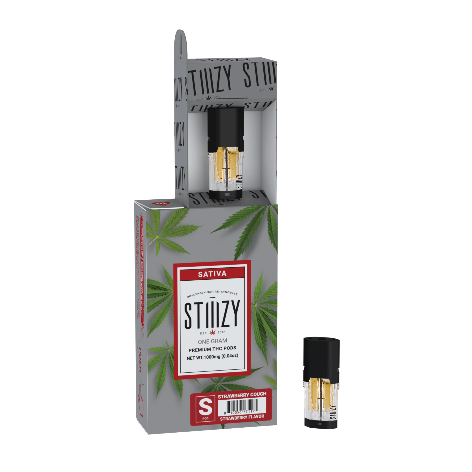 Stiiizy - STRAWBERRY COUGH POD - 1G Main Image