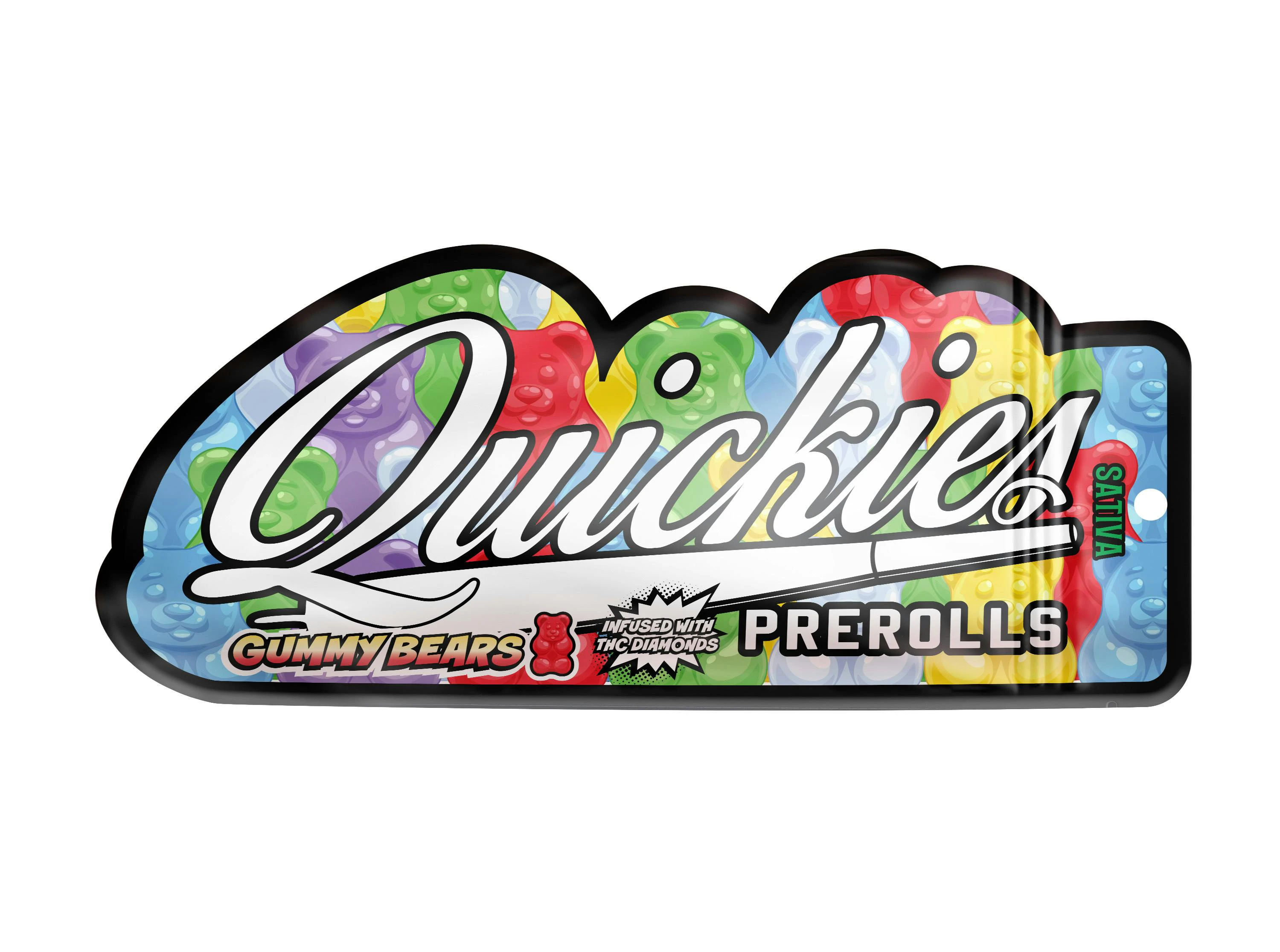 Quickies - GUMMY BEAR INFUSED - 1G Main Image