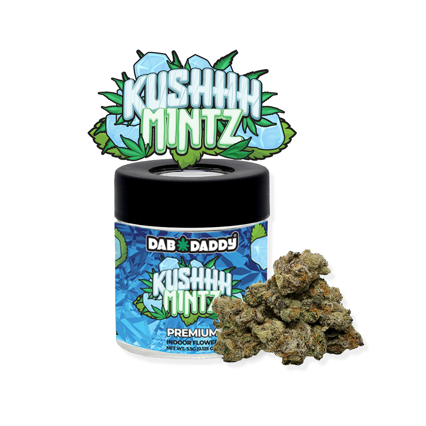 Dab daddy - DAB DADDY - PREMIUM FLOWER - KUSHHH MINTZ - 14G Main Image