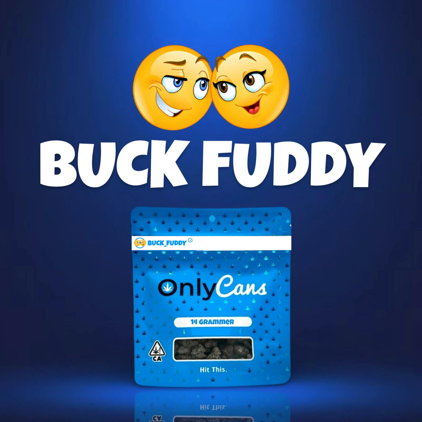 Onlycans - BUCK BUDDY - 14G SHAKE Main Image