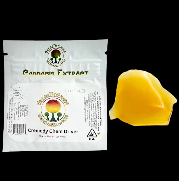 Creme de canna - CREME DE CANNA | CREMEDY CHEM DRIVER-SHATTER 1G Main Image