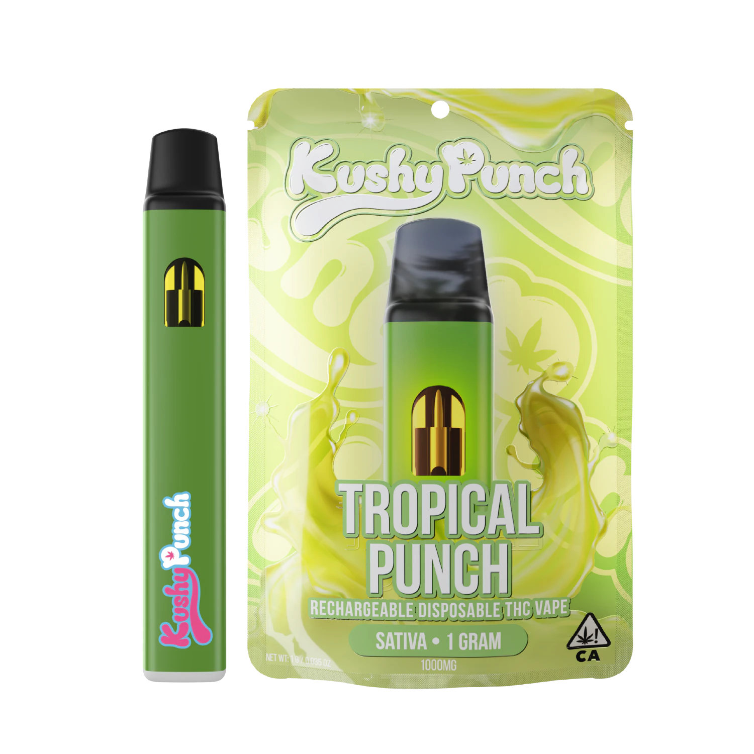 Kushy punch - AIO VAPE 1G SATIVA TROPICAL PUNCH Main Image