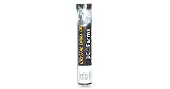 3c farms - 3C FARMS PREROLL - CRYSTAL SKULL 1G