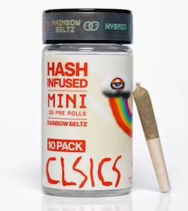 Clsic - HASH PREROLL 10PK HYBRID RAINBOW BELTZ