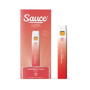 Sauce - SAUCE - CLASSICS DISTILLATE DISPOSABLE- STRAWBERRY COUGH 1G,