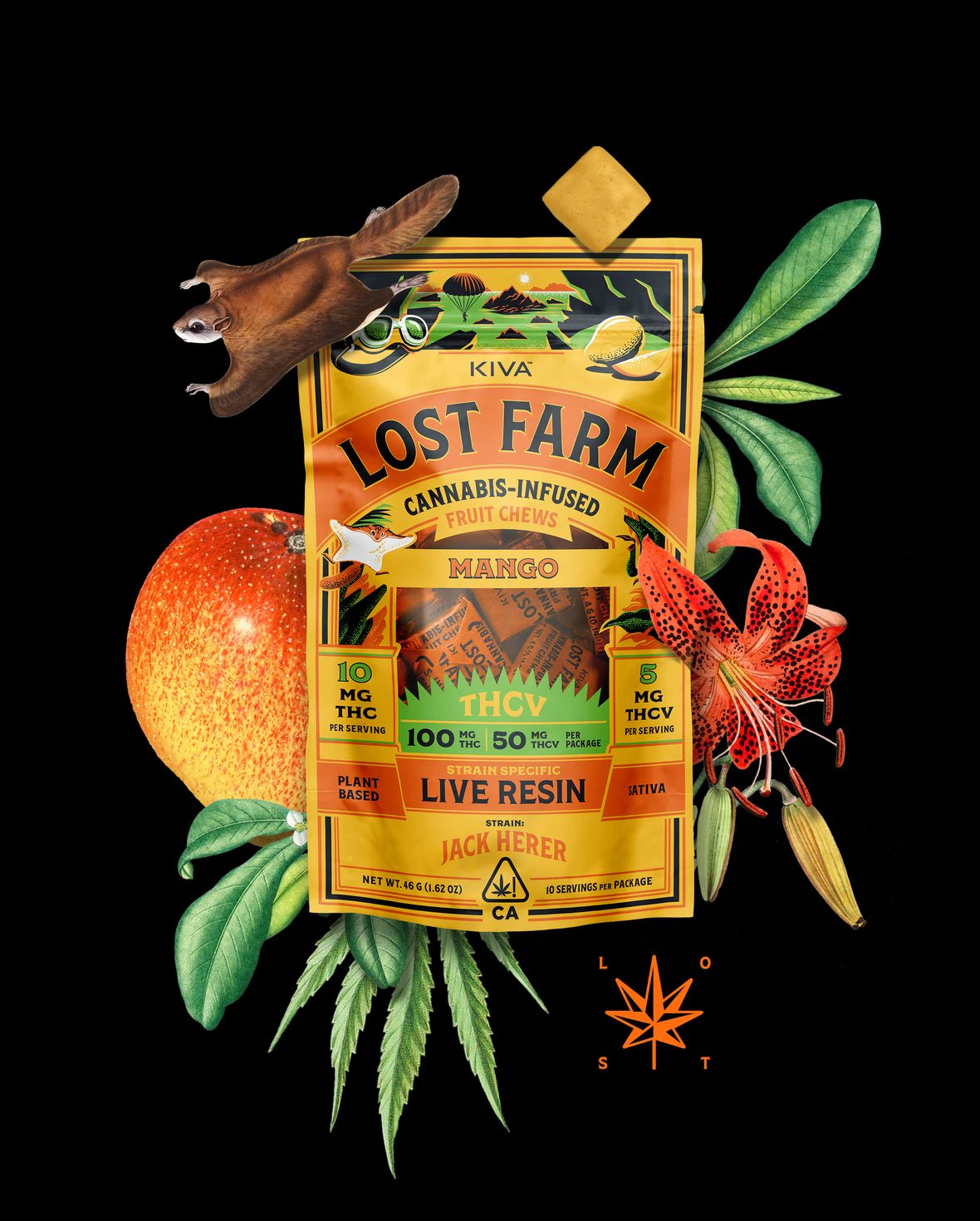 Lost farm - MANGO JACK HERER THCV 10:5 Main Image