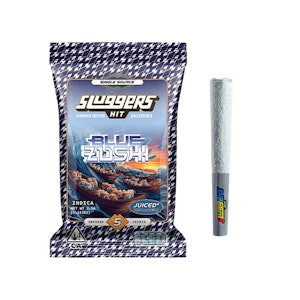 Sluggers - INFUSED PREROLL - 0.7G 5PK - DIAMOND EDITION - BLUE ZUSHI