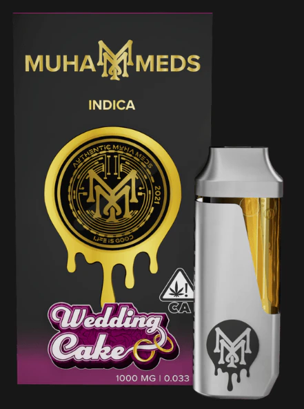 Muha meds - WEDDING CAKE-1G DISPOSABLE Main Image