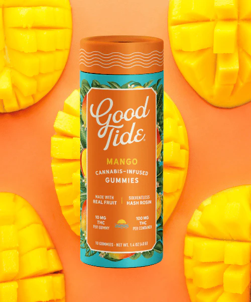 Good tide - GRAPEFRUIT GUMMIES - THC:CBD:CBC - 1:1:1 - 10 PACK Main Image