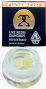 PAPAYA RUNTZ 1 GRAM - LIVE RESIN DIAMONDS
