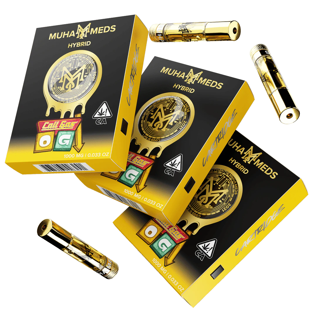 Muha meds - MM-CALI GAS OG-1G DIS CART Main Image