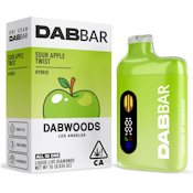 DABWOODS SOUR APPLE TWIST AIO 1 GRAM LD