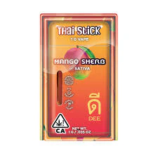 Dee thai - MEDICAL ONLY- DEE - VAPE - 2G - SATIVA - MANGO SHERB Main Image