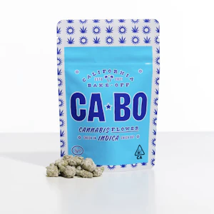 Cabo - DIAMOND DUST INFUSED 3.5G FLOWER - BLACK AMBER - INDICA