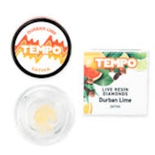 TEMPO - LIVE RESIN DIAMONDS - DURBAN LIME (1G)
