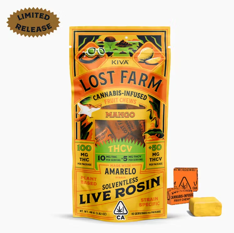 Lost farm - MANGO AMARELO THCV 10:5 SLRO 10/100MG Main Image
