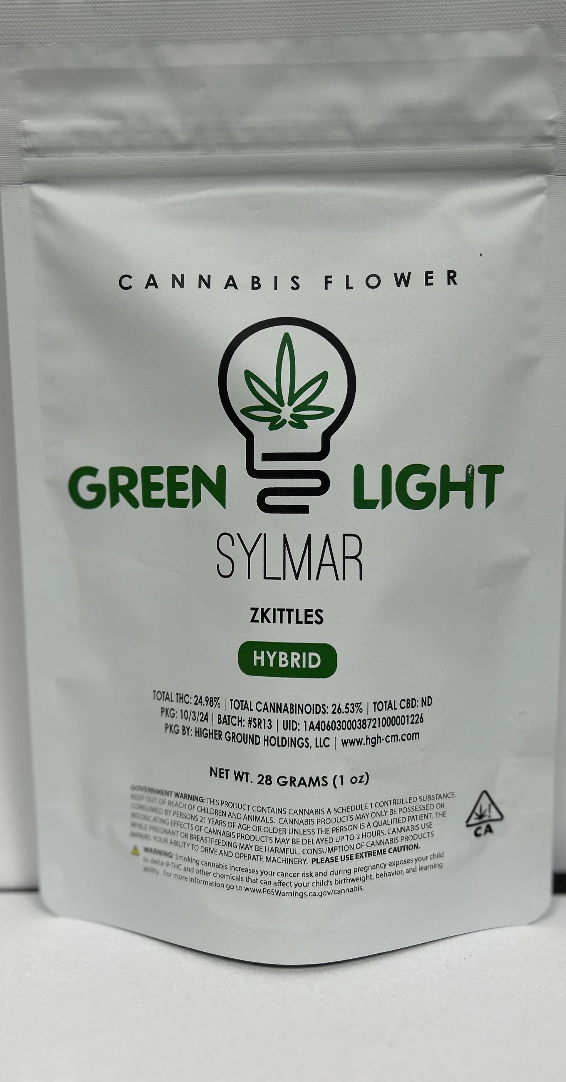 Greenlight - ZKITTLES 28G Main Image
