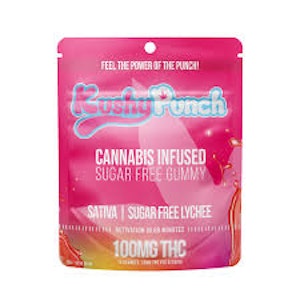 Kushy punch - KUSHY PUNCH SUGAR FREE SATIVA GUMMY 100MG