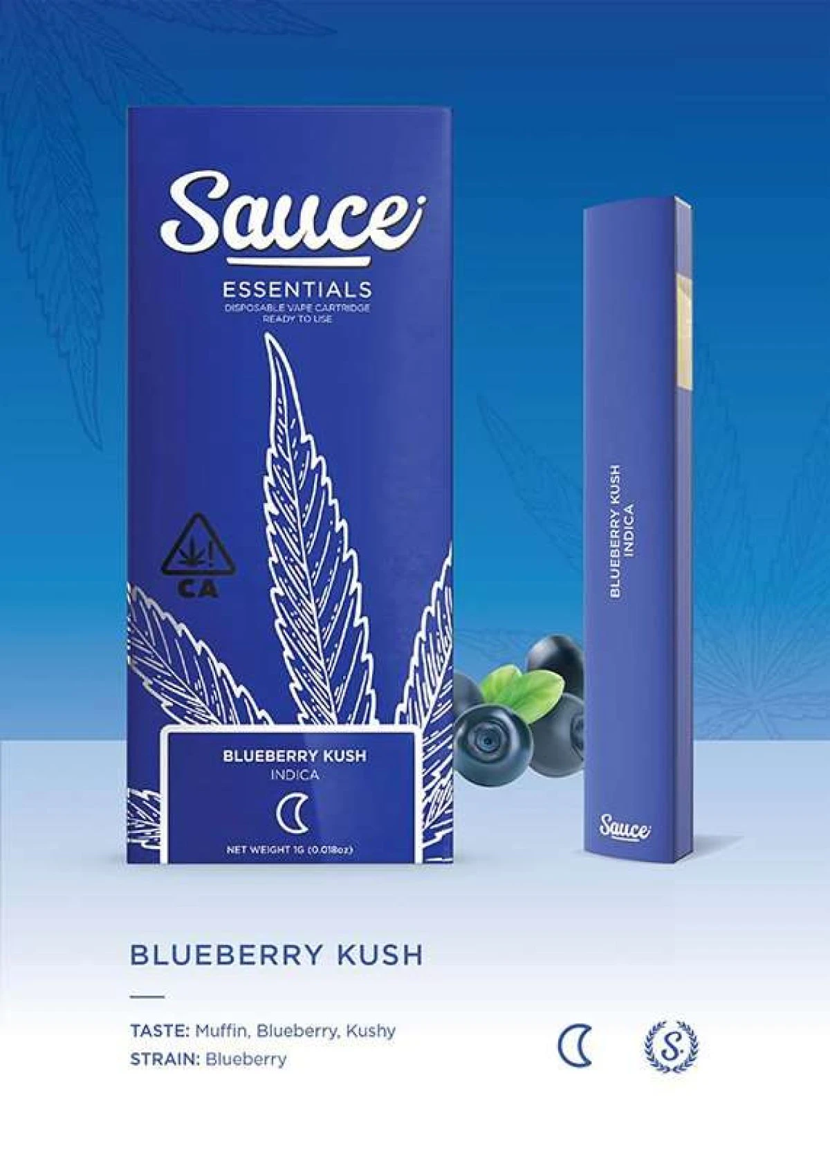 Sauce - BLUEBERRY KUSH 1.25G Main Image