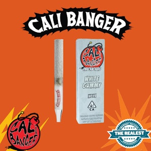 Cali banger - FIRECRACKER INFUSED PRE ROLL WHITE GUMMY 1.5 G