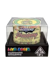 Sluggers - SLUGGERS X GOLDEN STATE BANANA - PACKAGED CONCENTRATE - 1G - LIVE ROSIN - STRAWBERRY BANANA, NATURA Main Image