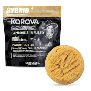 Korova - MINI COOKIES 100MG - PEANUT BUTTER
