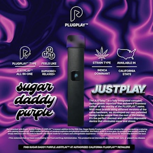 Plugplay - SUGAR DADDY PURPLE