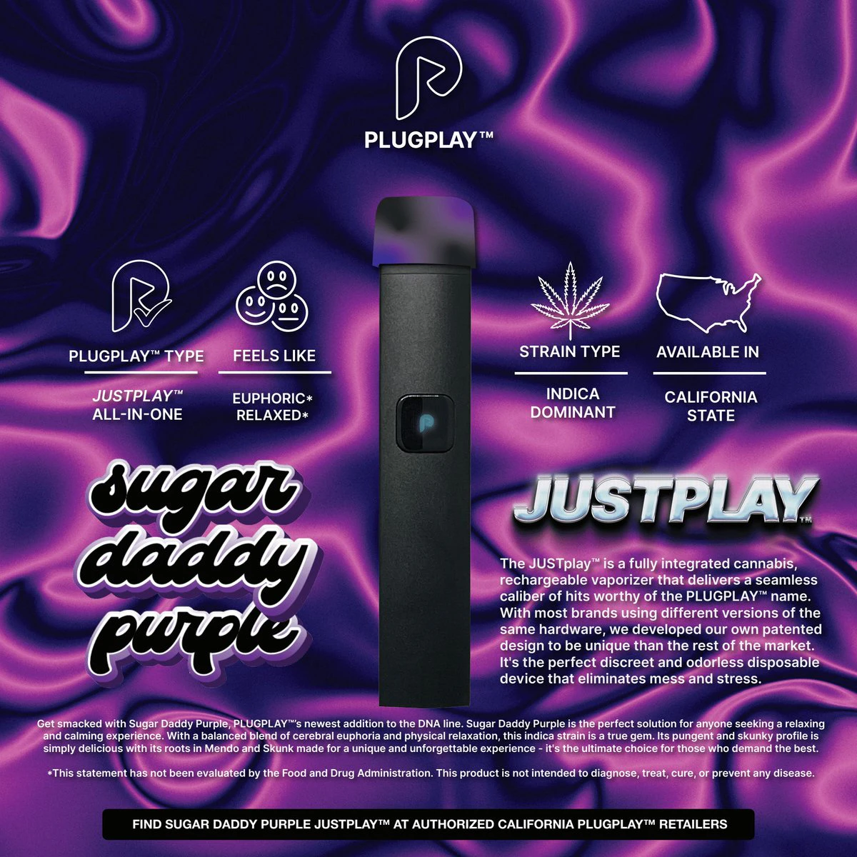 Plugplay - SUGAR DADDY PURPLE Main Image