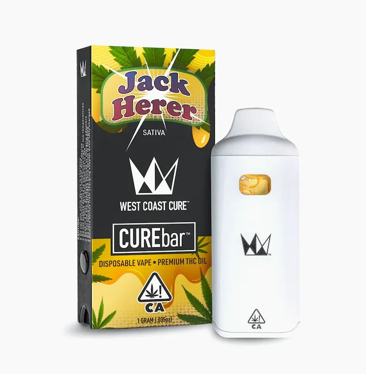 West coast cure - JACK HERER- CUREBAR DISPOSABLE Main Image