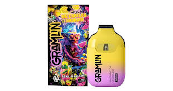 Gramlin - GRAMLIN ALL-IN-ONE VAPE - WATERMELON LEMONADE 1G