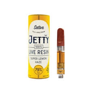 Jetty - JETTY VAPE CART LR 100% 1G SUPER LEMON HAZE