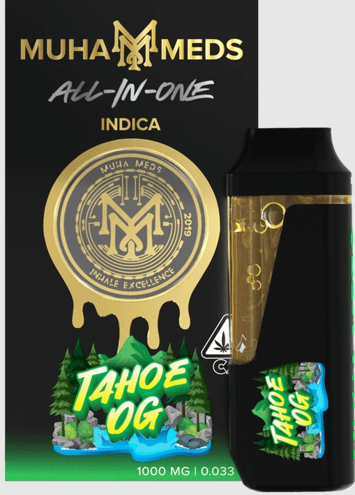 Muha meds - MM-TAHOE OG-DISTILLATE-ALL IN ONE-1.0G Main Image