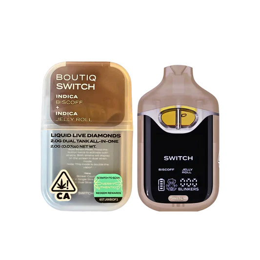 Boutiq - BISCOFF X JELLY ROLL- LIQUID LIVE DIAMONDS 1G DUAL AIO Main Image