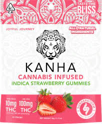 Kahna - KE - THC - CLASSIC INDICA STRAWBERRY 100MG (10 MG/EACH) Main Image