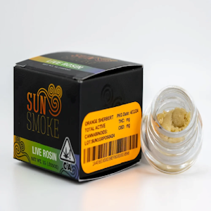 Sunsmoke - 1G LIVE ROSIN - BANANA PUNCH