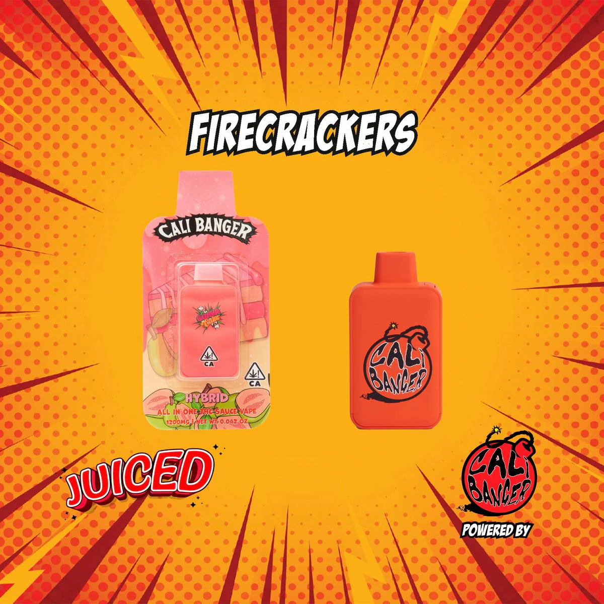 Cali banger - JUICED VAPE GUAVA CAKE 1.2 G Main Image