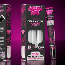 Bodega boyz - CERAMIC TIP CONE - 3PK WHITE PAPER Main Image