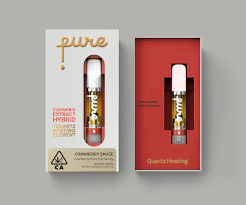 Pure - PURE VAPE | CRANBERRY SAUCE | QUARTZ CART 1G