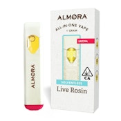 1.0G AIO: SOLVENTLESS: LIVE ROSIN: JACK HERER [S]
