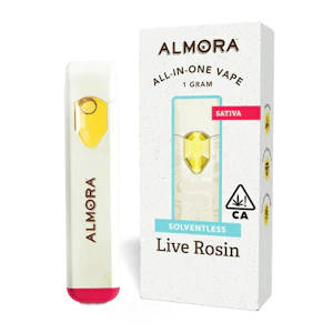 Almora farm - 1.0G AIO: SOLVENTLESS: LIVE ROSIN: JACK HERER [S]