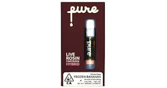 Pure vape - PURE VAPE | FROZEN BANANAS-LIVE ROSIN 1G