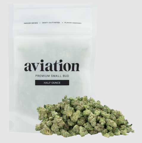 Aviation cannabis - WEDDING CAKE BUDLET HALF OUNCE