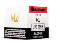 HEADBAND - LIVE RESIN BADDER