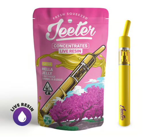 Jeeter - HELLA JELLY - DISPOSABLE STRAW .5G