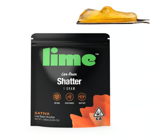 Lime - ALIEN FRITTER  LIVE RESIN SHATTER