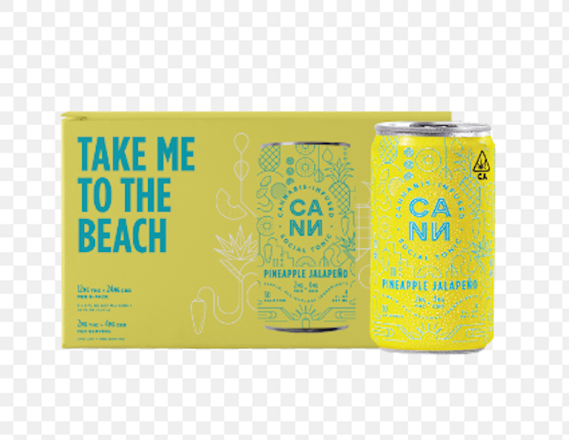 Cann - PINEAPPLE JALAPENO SOCIAL TONIC 6 PACK