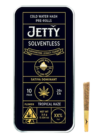 Jetty - TROPICAL HAZE SOLVENTLESS 10 PACK
