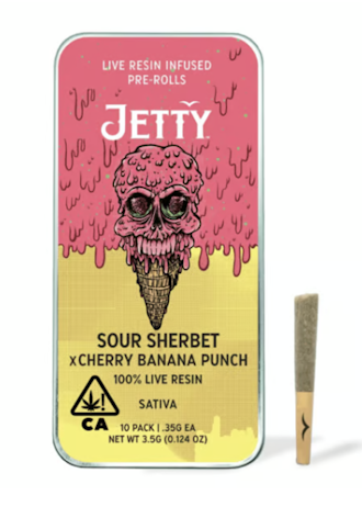 Jetty - SOUR SHERBET X CHERRY BANANA 10PK