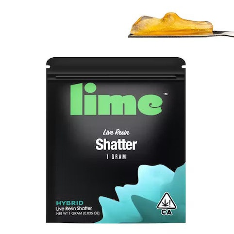 Lime - BLUEBERRY HEADBAND - LIVE RESIN SHATTER