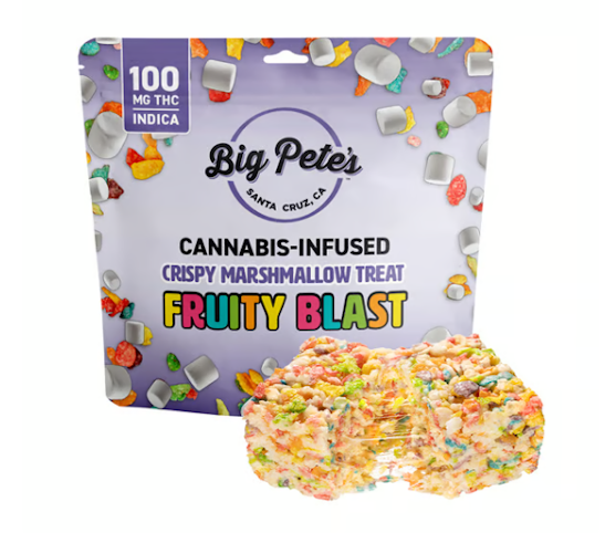 Big pete's treats - FRUITY BLAST CRISPY MARSHMALLOW TREAT